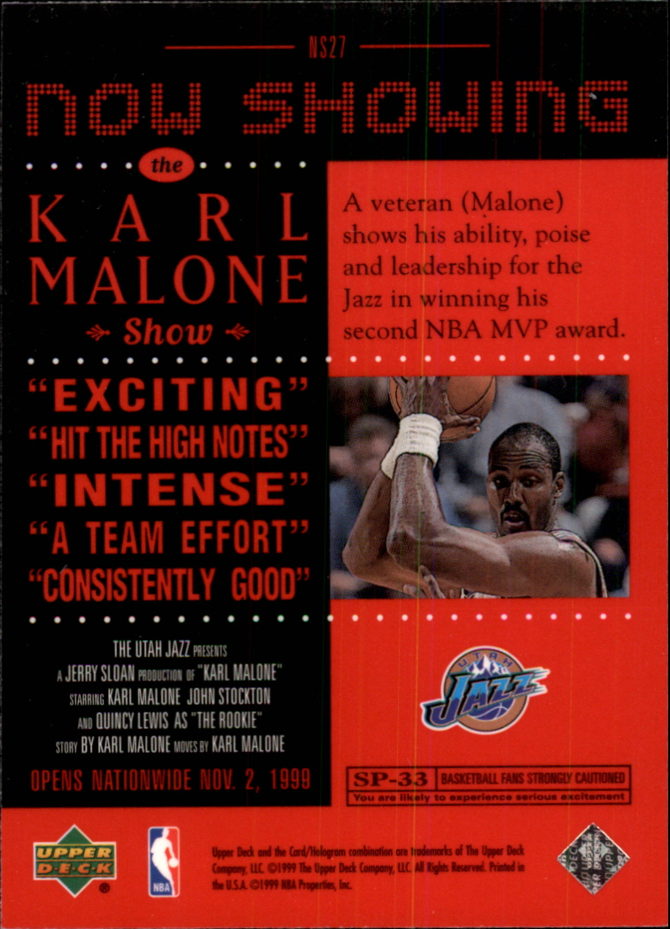 1999/2000 Upper Deck Basketball Part 2 Insert Cards - Picture 73 of 87
