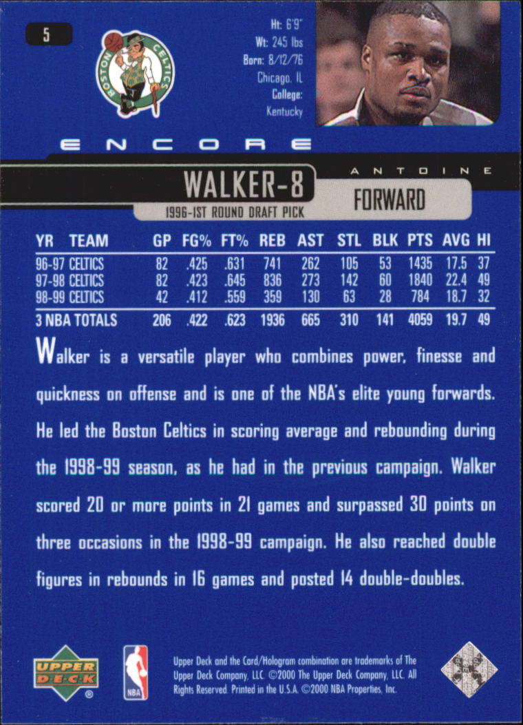 1999/2000 Encore (Upper Deck) Basketball - Picture 9 of 203