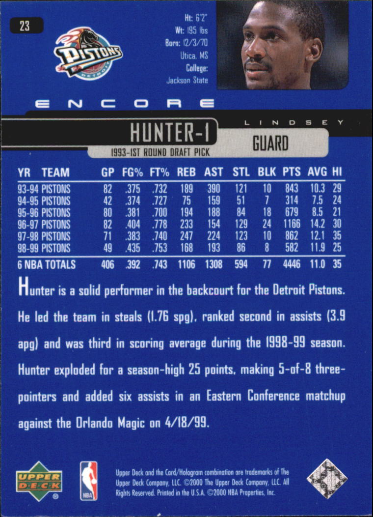 1999/2000 Encore (Upper Deck) Basketball - Picture 43 of 203