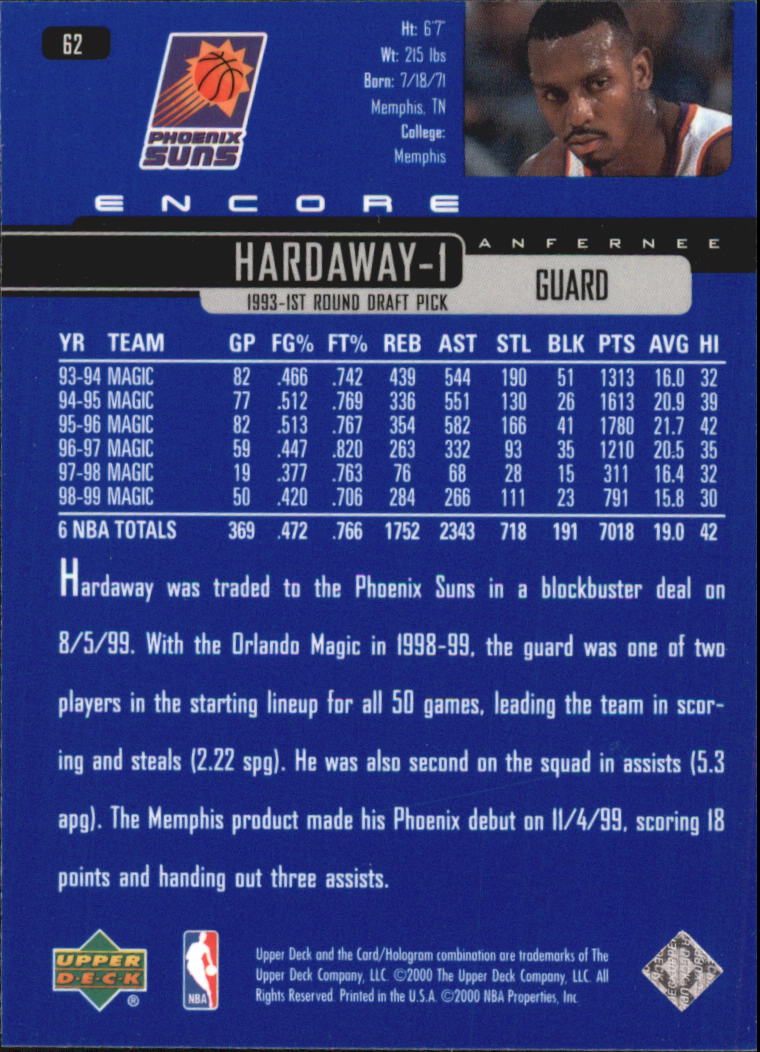 1999/2000 Encore (Upper Deck) Basketball - Picture 117 of 203