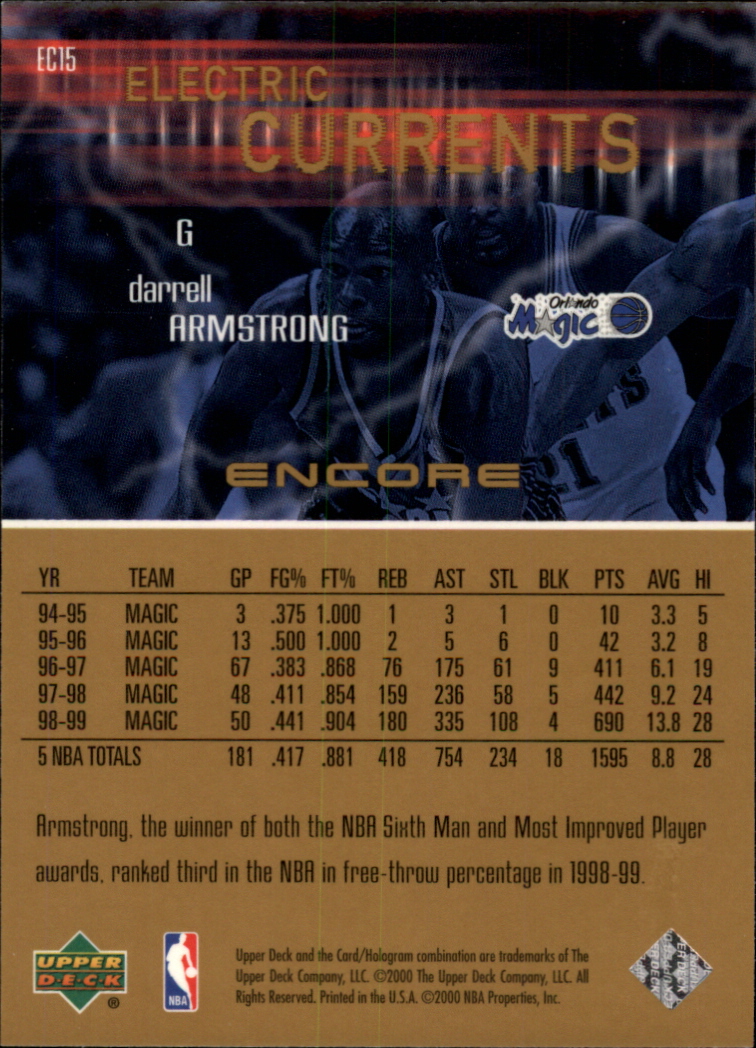 1999/2000 Encore (Upper Deck) Basketball - Picture 179 of 203