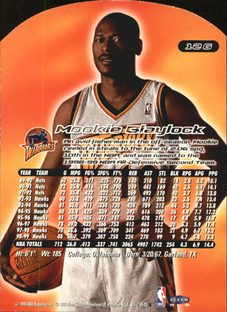 1999/2000 Ultra (Fleer) Basketball Part 2 Parallel and Insert Cards - Picture 11 of 151