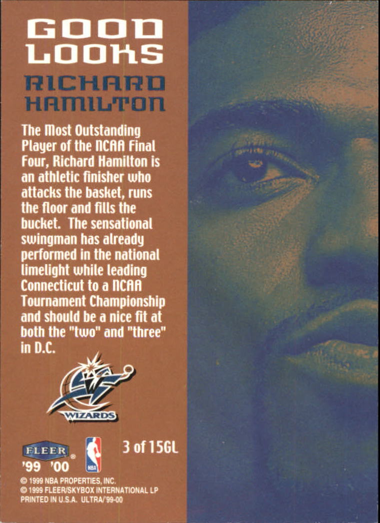 1999/2000 Ultra (Fleer) Basketball Part 2 Parallel and Insert Cards - Picture 133 of 151