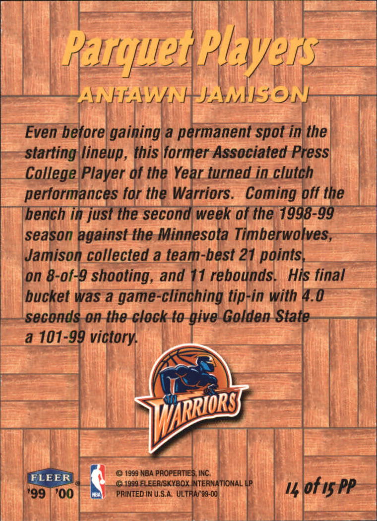 1999/2000 Ultra (Fleer) Basketball Part 2 Parallel and Insert Cards - Picture 143 of 151