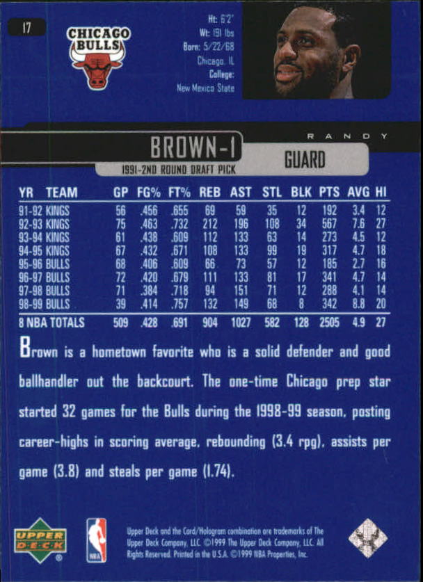 1999/2000 Upper Deck Basketball Part 1 Main Set - Picture 35 of 458