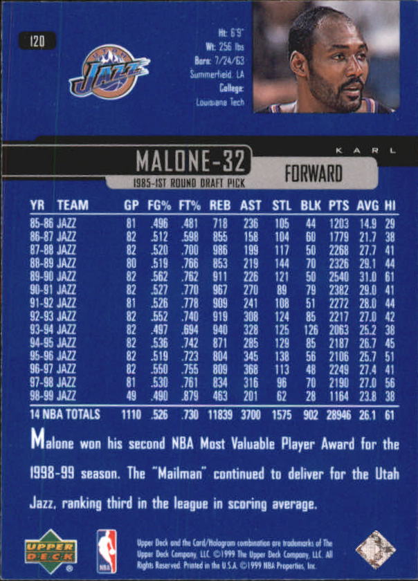 1999/2000 Upper Deck Basketball Part 1 Main Set - Picture 240 of 458