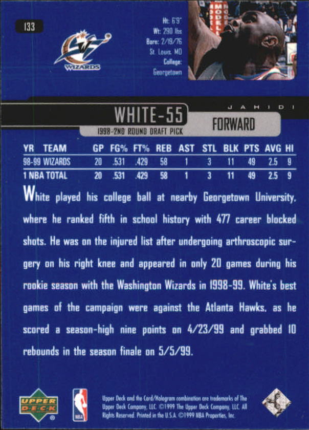 1999/2000 Upper Deck Basketball Part 1 Main Set - Picture 266 of 458