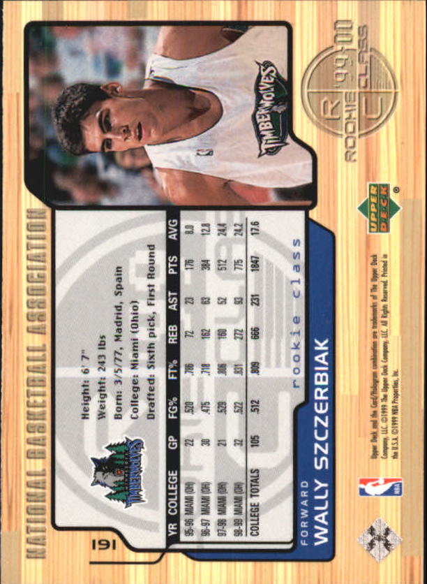 1999/2000 Upper Deck Basketball Part 1 Main Set - Picture 290 of 458