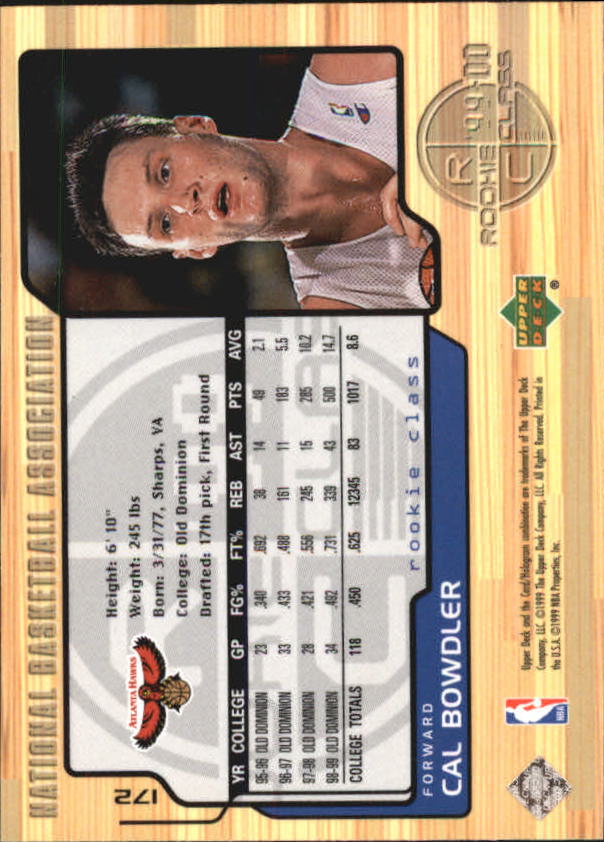 1999/2000 Upper Deck Basketball Part 1 Main Set - Picture 300 of 458