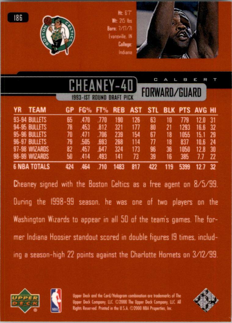 1999/2000 Upper Deck Basketball Part 1 Main Set - Picture 308 of 458
