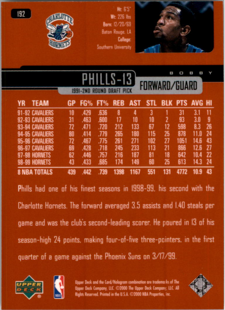 1999/2000 Upper Deck Basketball Part 1 Main Set - Picture 314 of 458