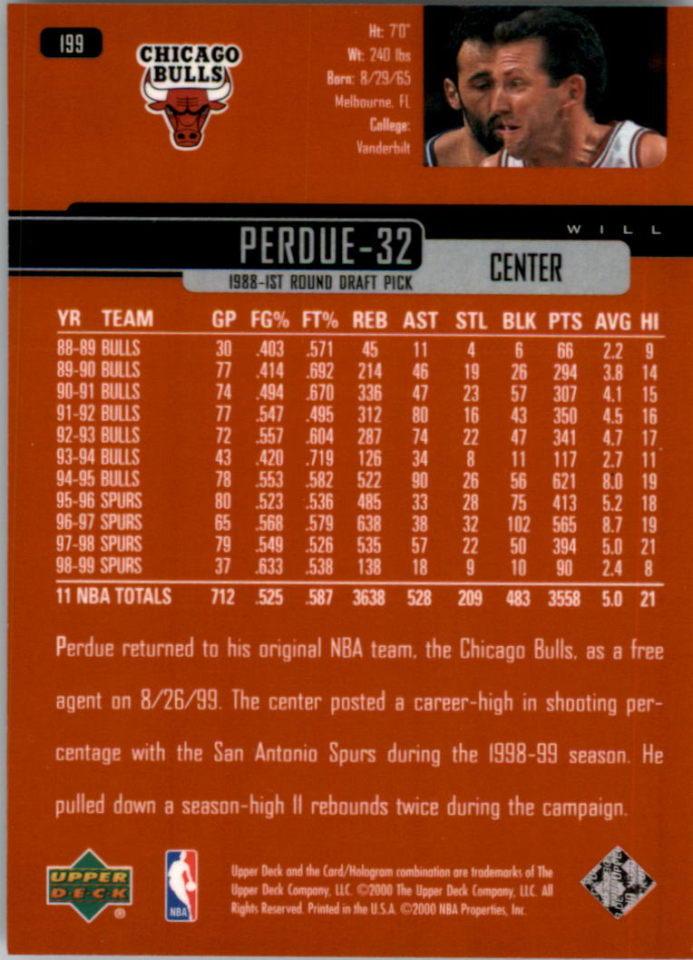 1999/2000 Upper Deck Basketball Part 1 Main Set - Picture 324 of 458
