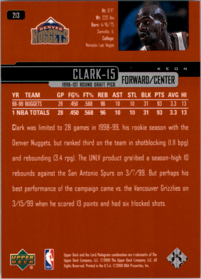 1999/2000 Upper Deck Basketball Part 1 Main Set - Picture 338 of 458