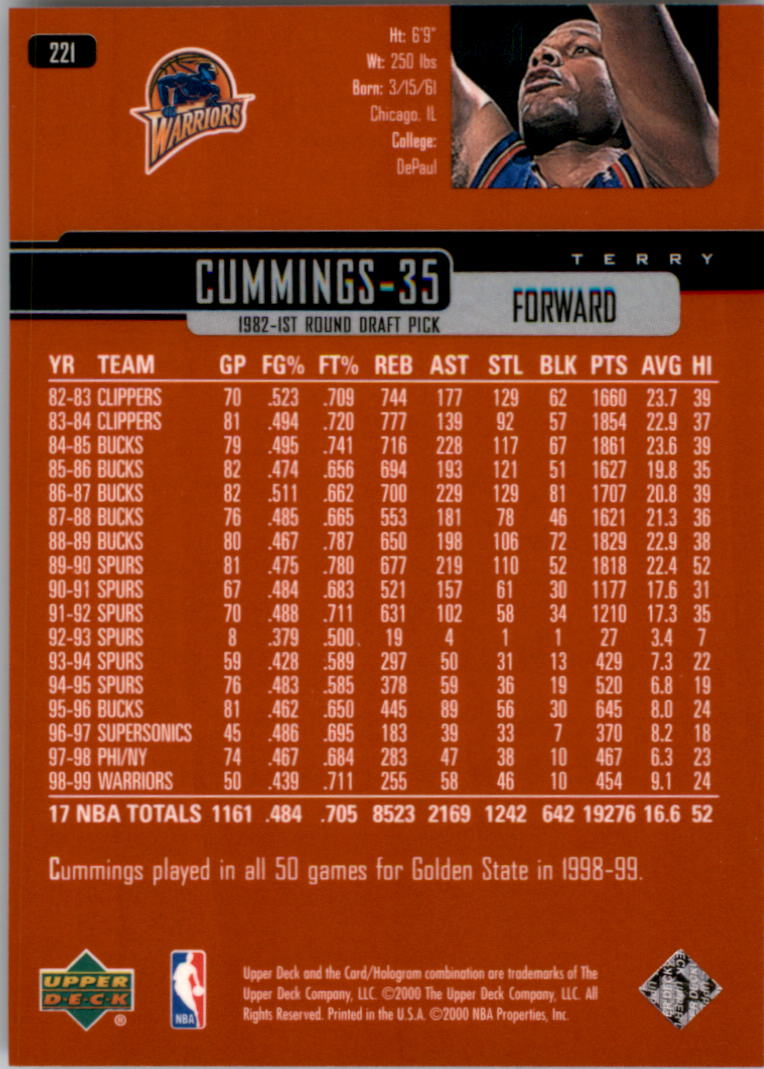 1999/2000 Upper Deck Basketball Part 1 Main Set - Picture 346 of 458