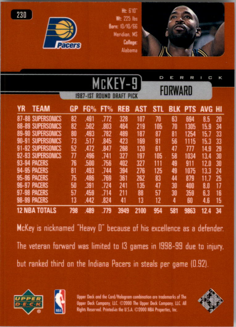 1999/2000 Upper Deck Basketball Part 1 Main Set - Picture 360 of 458