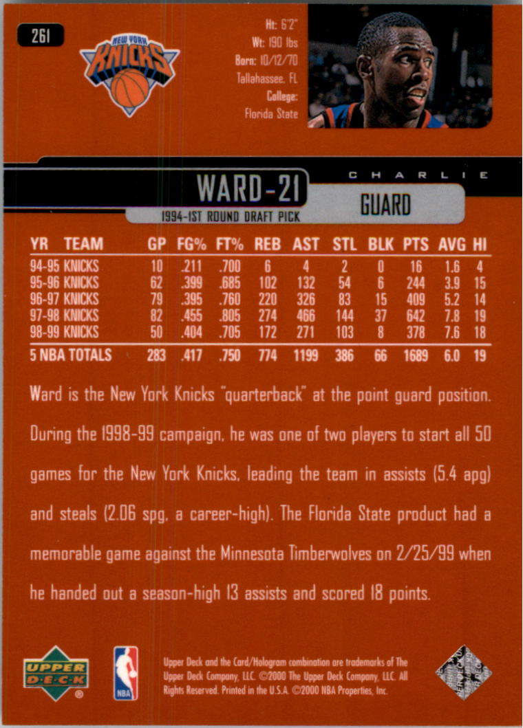 1999/2000 Upper Deck Basketball Part 1 Main Set - Picture 390 of 458