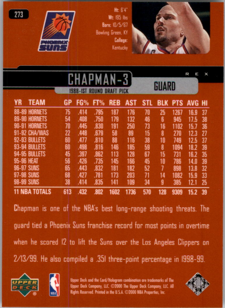 1999/2000 Upper Deck Basketball Part 1 Main Set - Picture 398 of 458