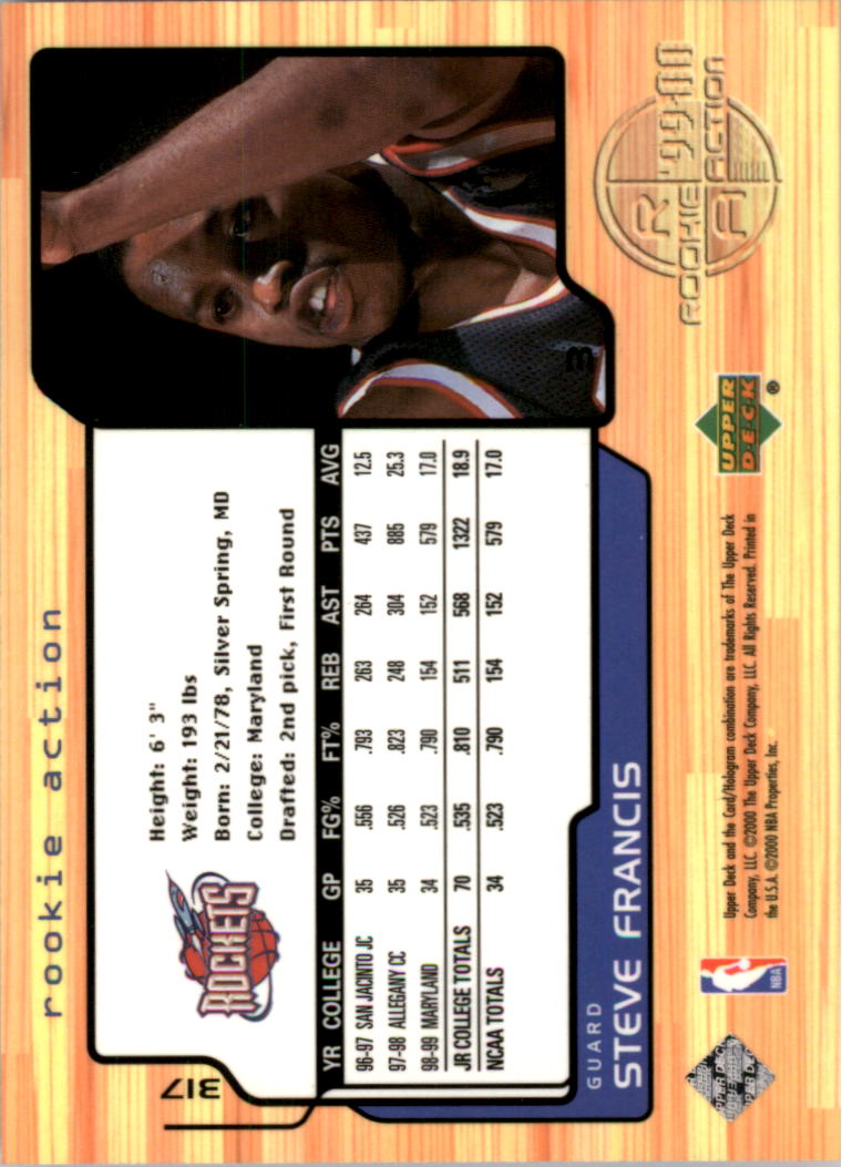 1999/2000 Upper Deck Basketball Part 1 Main Set - Picture 440 of 458
