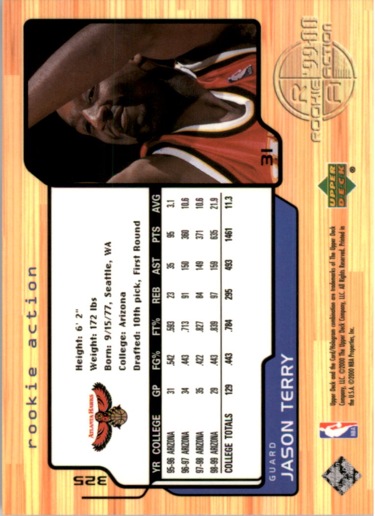 1999/2000 Upper Deck Basketball Part 1 Main Set - Picture 448 of 458