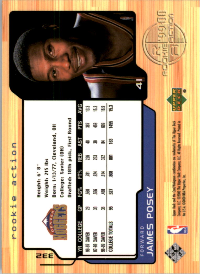 1999/2000 Upper Deck Basketball Part 1 Main Set - Picture 452 of 458