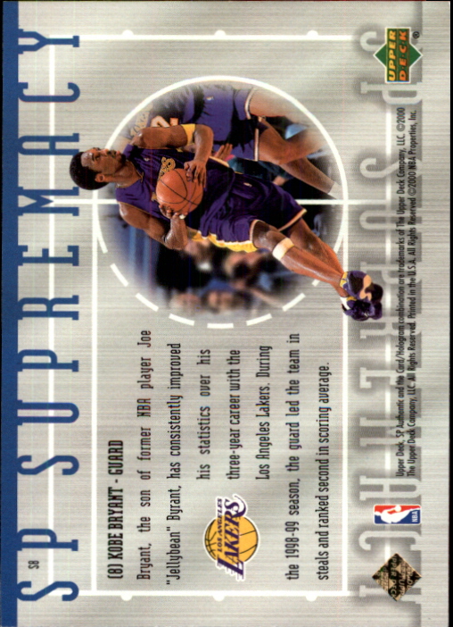 1999/2000 SP Authentic (Upper Deck) Basketball - Picture 3 of 201