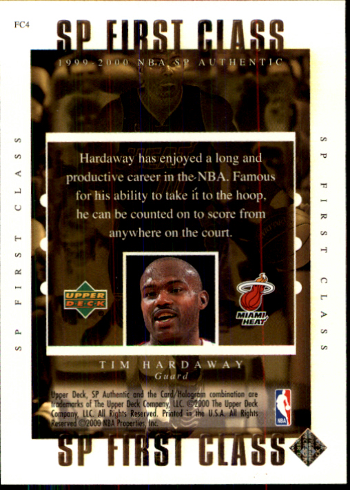 1999/2000 SP Authentic (Upper Deck) Basketball - Picture 35 of 201