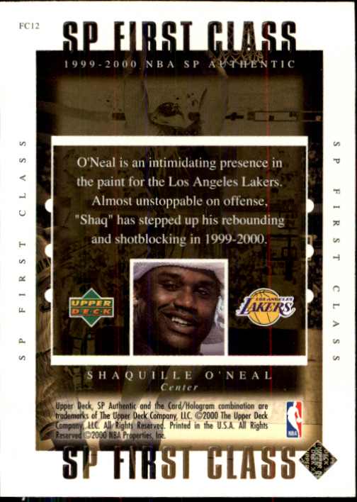 1999/2000 SP Authentic (Upper Deck) Basketball - Picture 29 of 201
