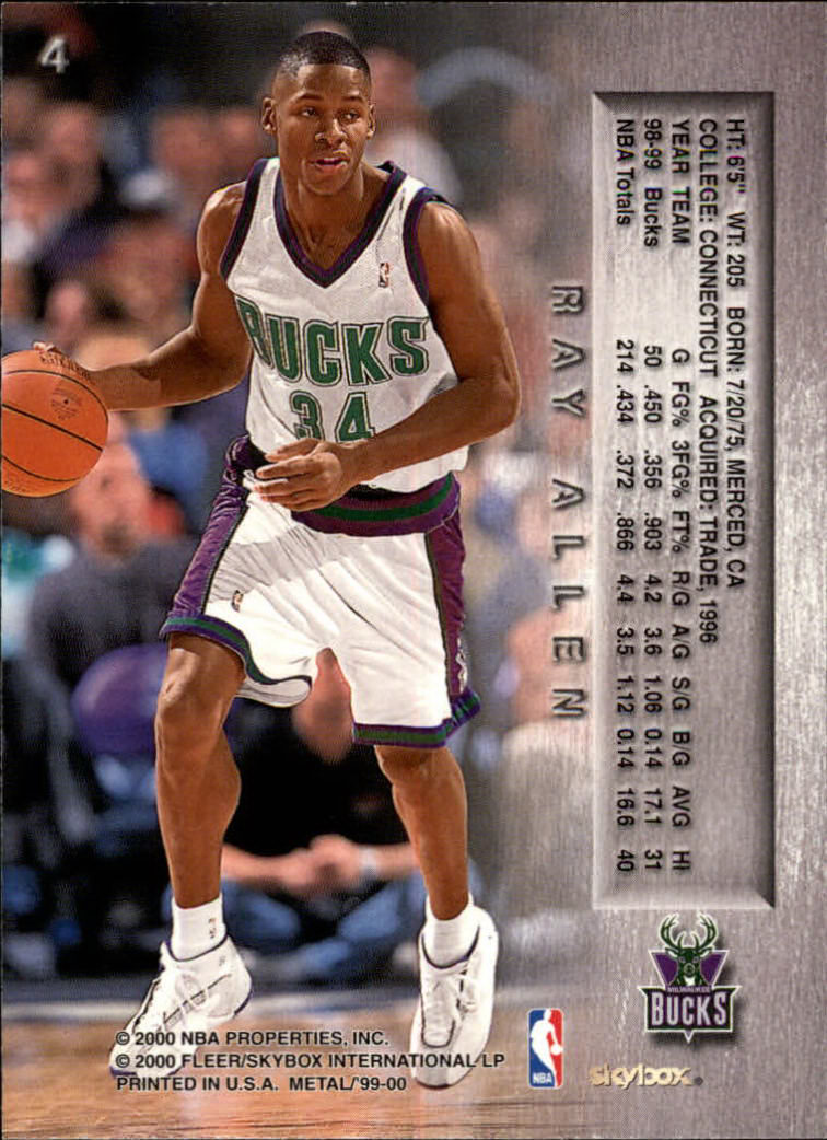1999-00 Metal Basketball Card Pick 