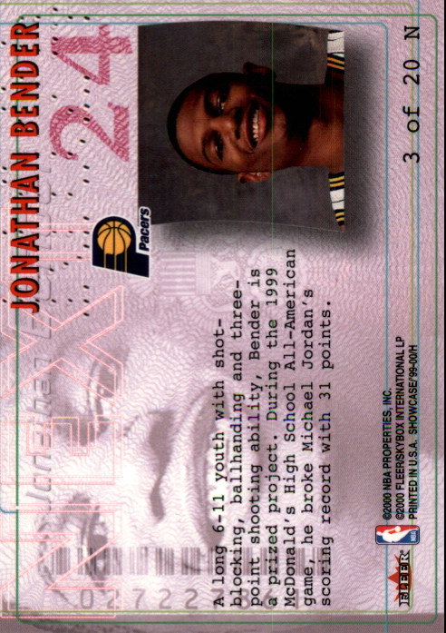 1999-00 Flair Showcase Basketball Next Insert Singles - You Choose - Picture 6 of 40