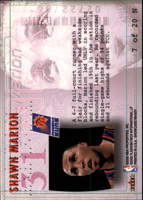 1999-00 Flair Showcase Basketball Next Insert Singles - You Choose - Picture 14 of 40