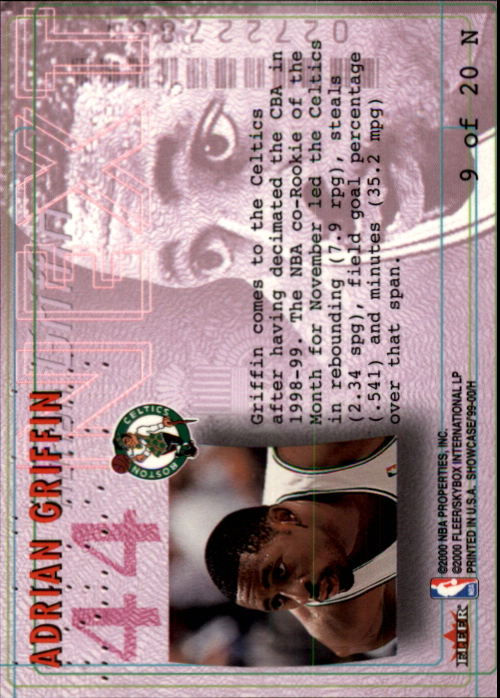 1999-00 Flair Showcase Basketball Next Insert Singles - You Choose - Picture 18 of 40