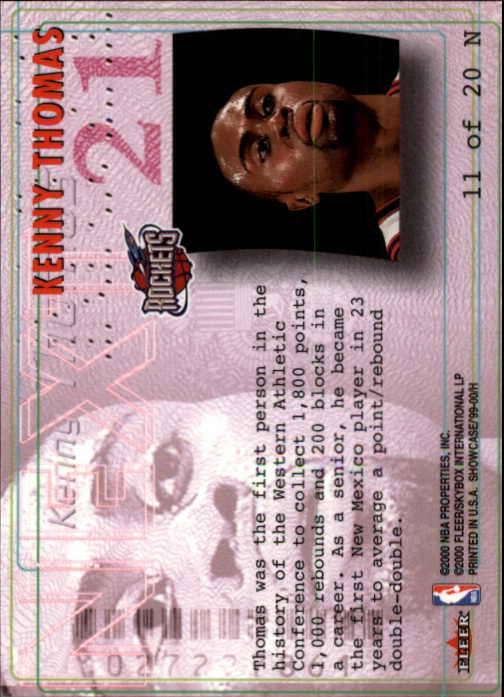 1999-00 Flair Showcase Basketball Next Insert Singles - You Choose - Picture 22 of 40
