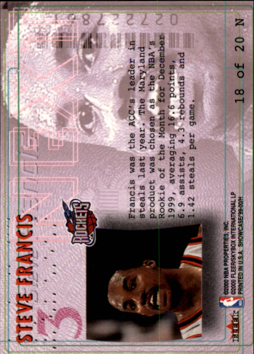 1999-00 Flair Showcase Basketball Next Insert Singles - You Choose - Picture 36 of 40