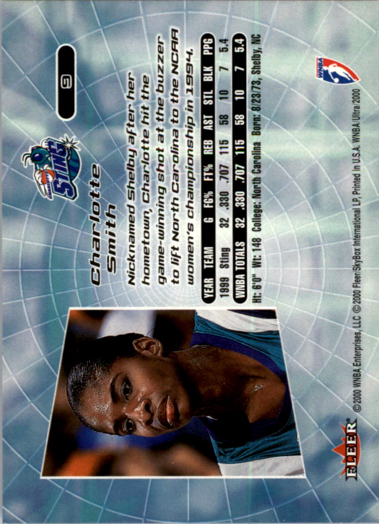 2000 Ultra WNBA Basketball Part 1 Main Set Cards #1 to #150 - Picture 19 of 290