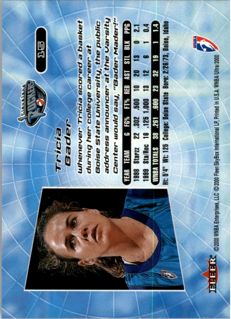 2000 Ultra WNBA Basketball Part 1 Main Set Cards #1 to #150 - Picture 31 of 290