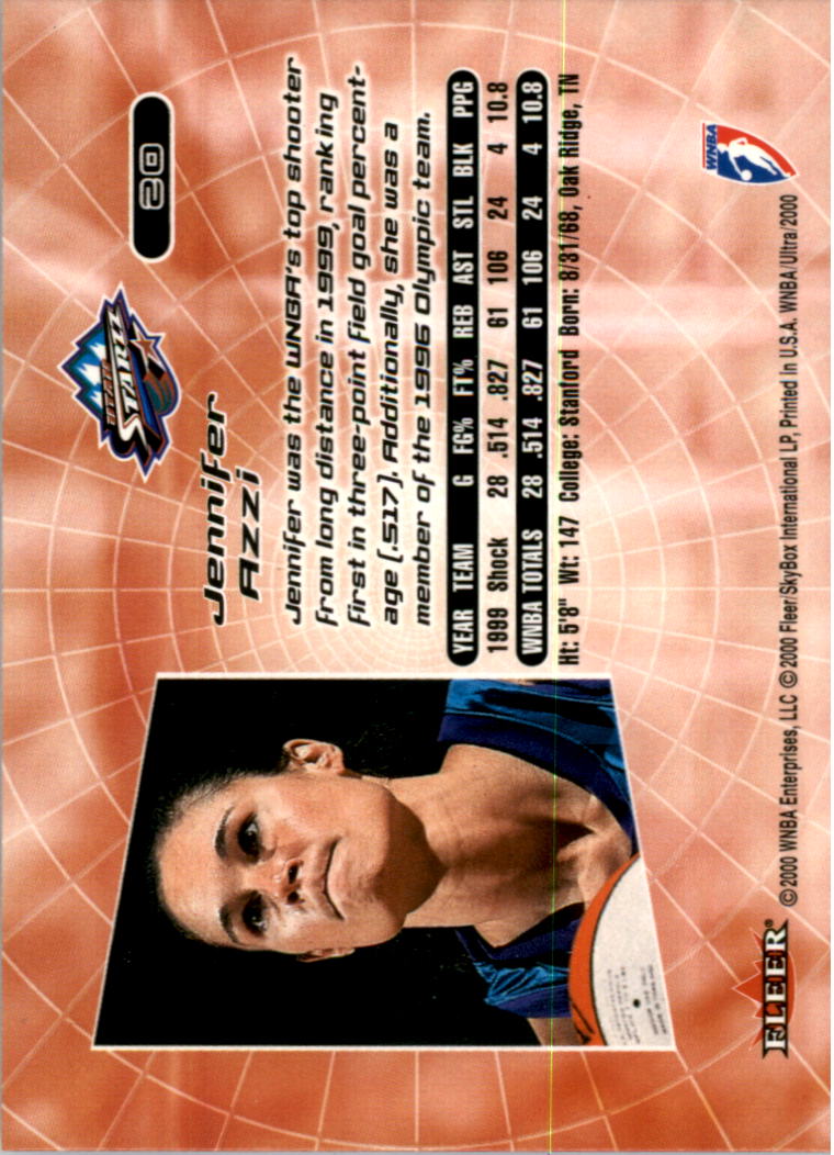 2000 Ultra WNBA Basketball Part 1 Main Set Cards #1 to #150 - Picture 41 of 290
