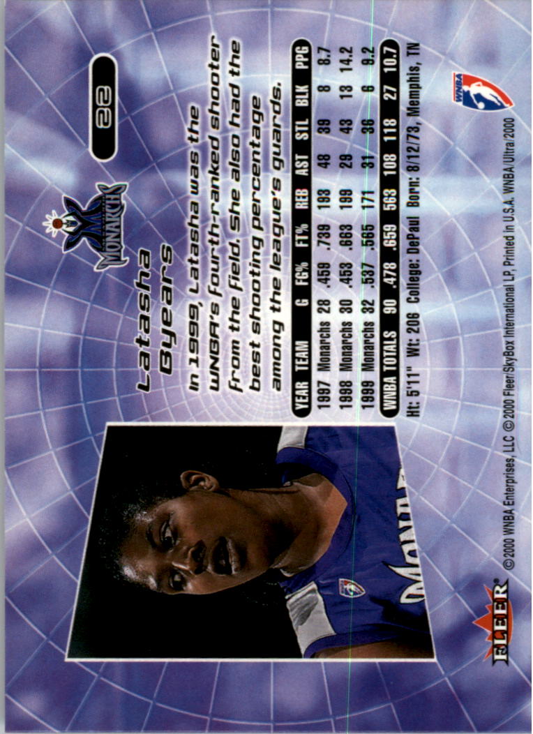 2000 Ultra WNBA Basketball Part 1 Main Set Cards #1 to #150 - Picture 44 of 290