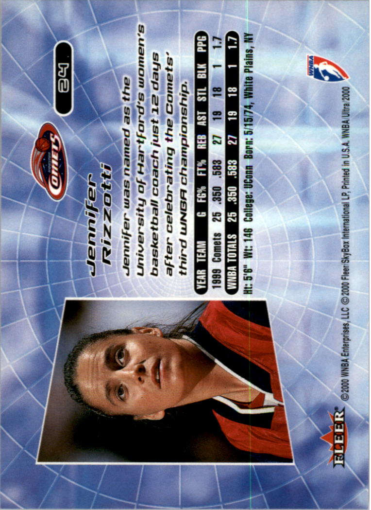 2000 Ultra WNBA Basketball Part 1 Main Set Cards #1 to #150 - Picture 48 of 290