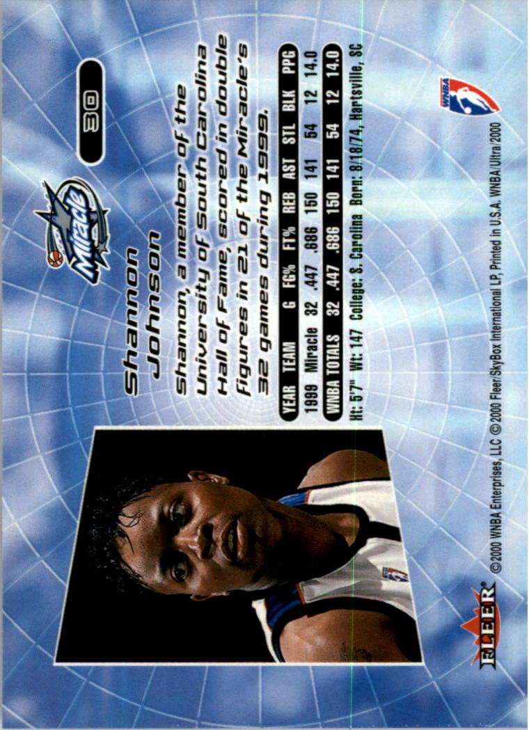 2000 Ultra WNBA Basketball Part 1 Main Set Cards #1 to #150 - Picture 60 of 290