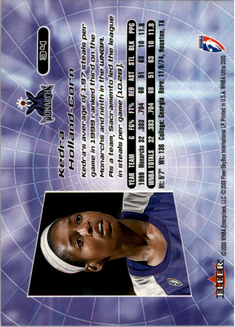 2000 Ultra WNBA Basketball Part 1 Main Set Cards #1 to #150 - Picture 68 of 290