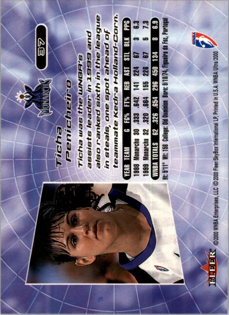 2000 Ultra WNBA Basketball Part 1 Main Set Cards #1 to #150 - Picture 72 of 290