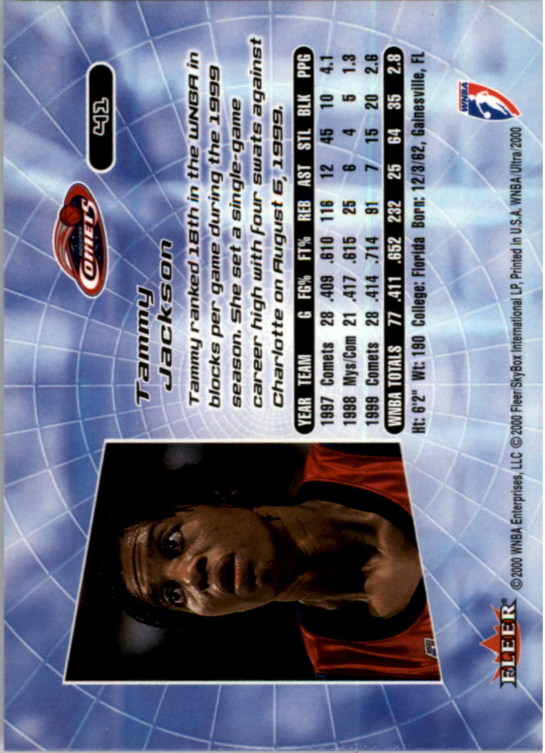 2000 Ultra WNBA Basketball Part 1 Main Set Cards #1 to #150 - Picture 80 of 290