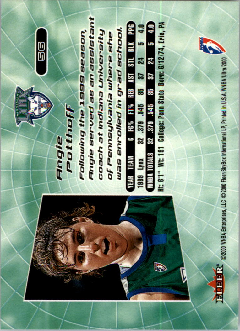 2000 Ultra WNBA Basketball Part 1 Main Set Cards #1 to #150 - Picture 110 of 290