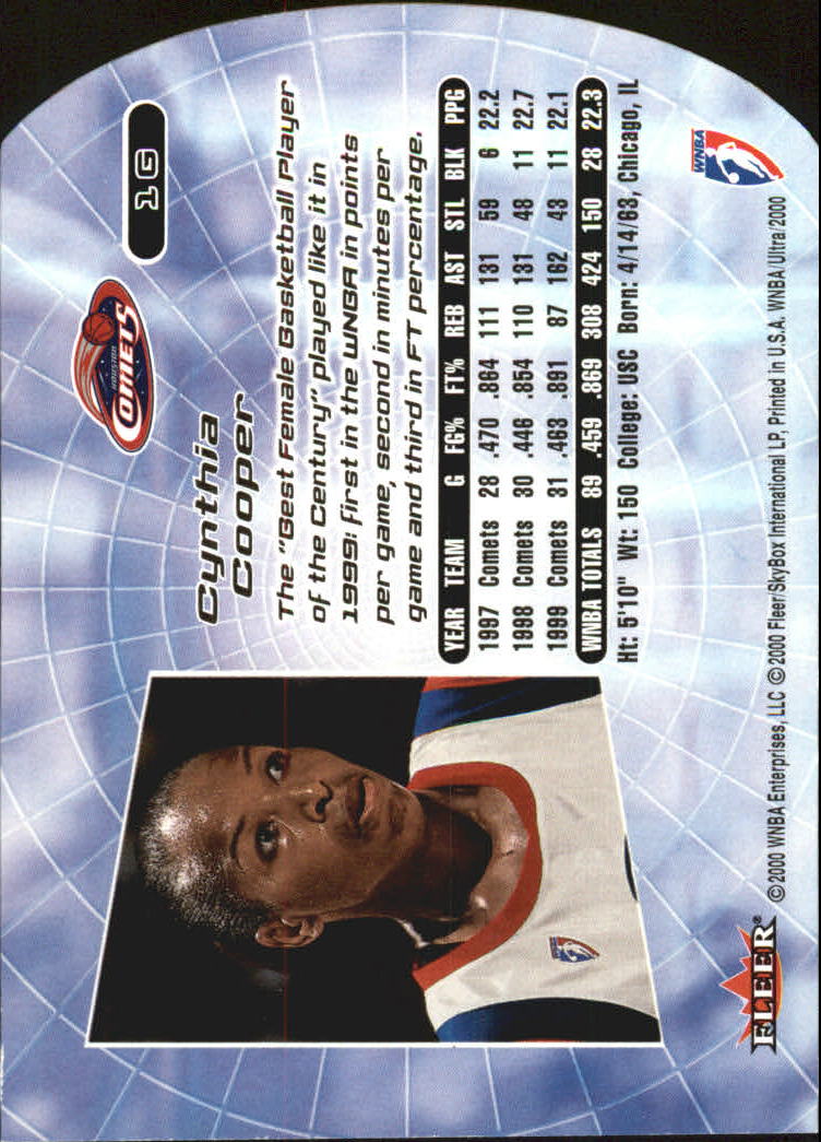 2000 Ultra WNBA Basketball Part 2 Autograph, Insert and Parallel Cards - Picture 21 of 172