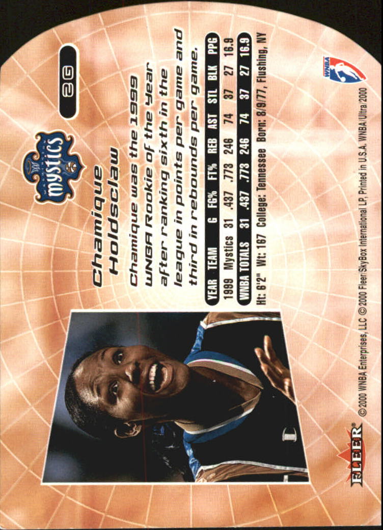 2000 Ultra WNBA Basketball Part 2 Autograph, Insert and Parallel Cards - Picture 23 of 172