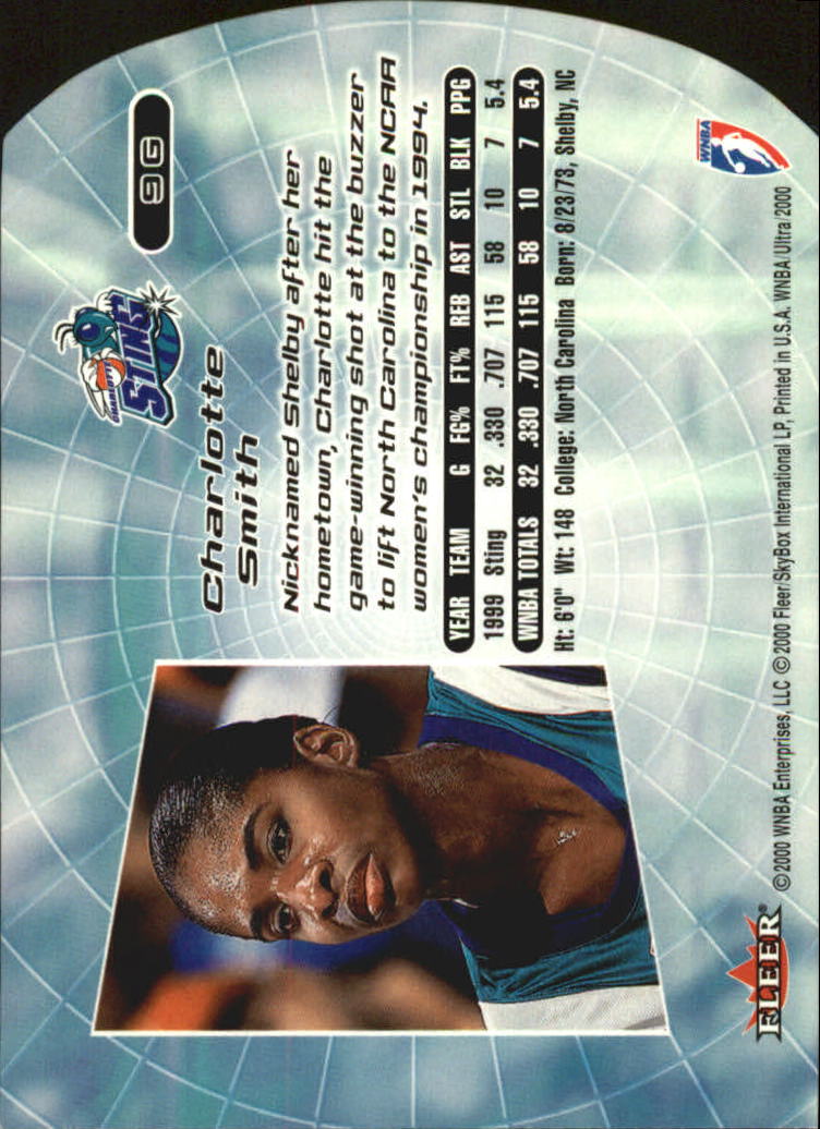 2000 Ultra WNBA Basketball Part 2 Autograph, Insert and Parallel Cards - Picture 31 of 172