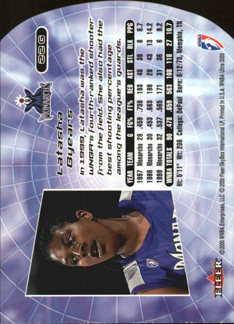 2000 Ultra WNBA Basketball Part 2 Autograph, Insert and Parallel Cards - Picture 37 of 172