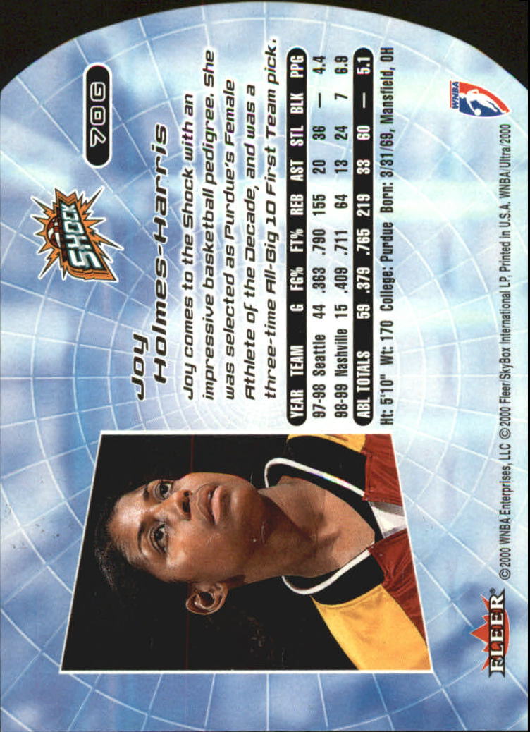 2000 Ultra WNBA Basketball Part 2 Autograph, Insert and Parallel Cards - Picture 67 of 172