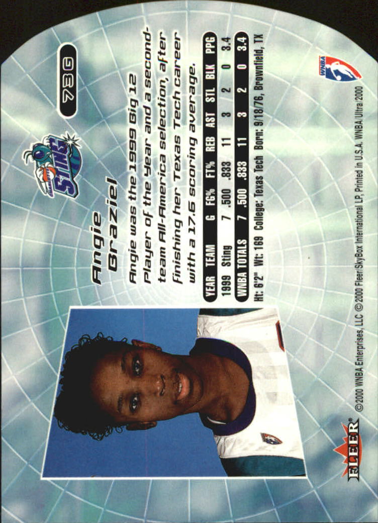 2000 Ultra WNBA Basketball Part 2 Autograph, Insert and Parallel Cards - Picture 71 of 172