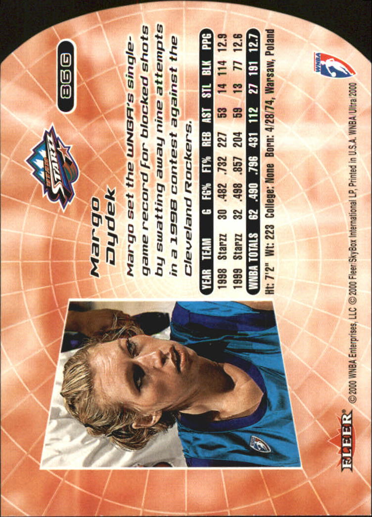 2000 Ultra WNBA Basketball Part 2 Autograph, Insert and Parallel Cards - Picture 83 of 172
